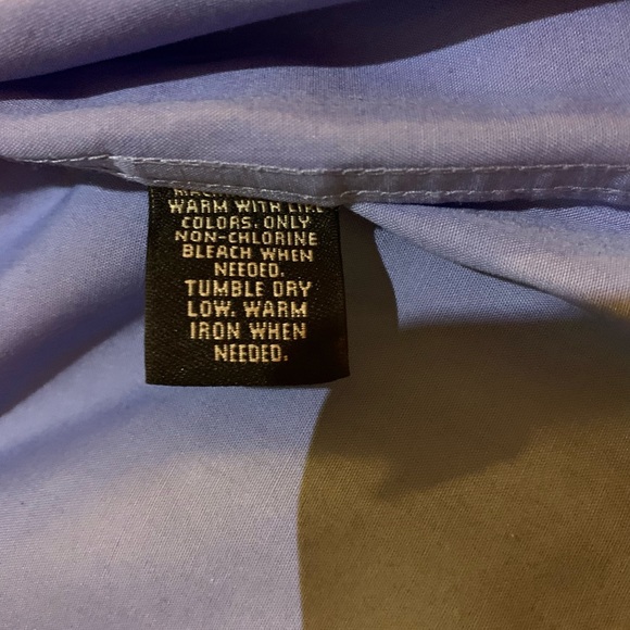 Gently Used Croft & Barrow long sleeve button up shirt Size 18/36 - Picture 3 of 4